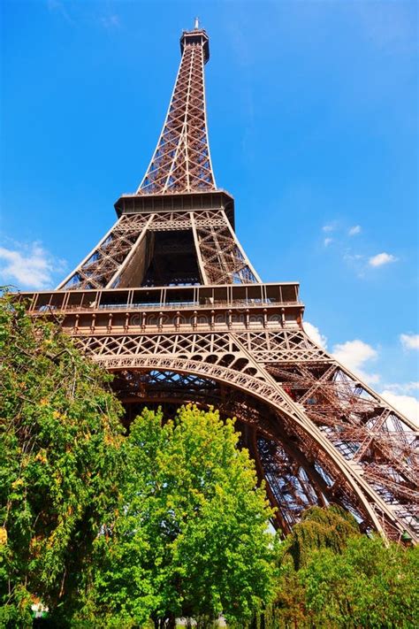 Eiffel Tower At Day Stock Photo Image Of Dawn View 48942608