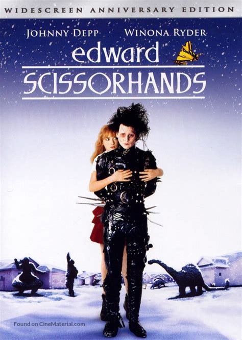Edward Scissorhands 1990 Dvd Movie Cover