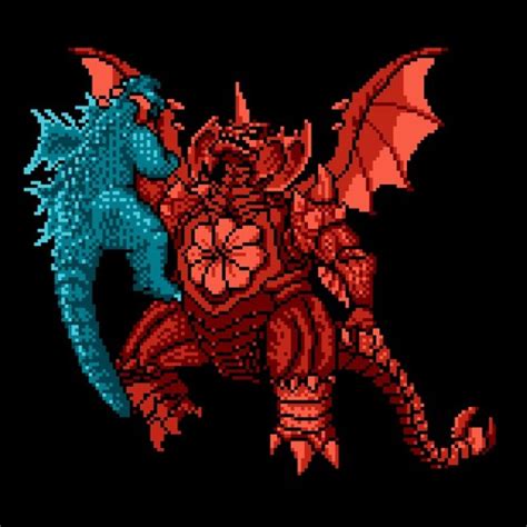 Nes godzilla is a creepypasta by sprite artist cosbydaf based on the 1988 nintendo entertainment system video game godzilla: (Old) Destroyah Phase 2 (Pinch) by Emneisium | Free ...