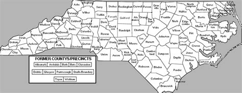 Nc Map With Counties Labeled United States Map