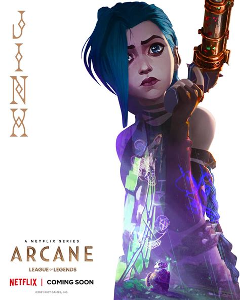 Arcane Character Posters Reveal League Of Legends Characters In