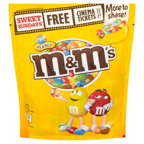 Mandms Peanut 300g Sharing Bags And Tubs Iceland Foods