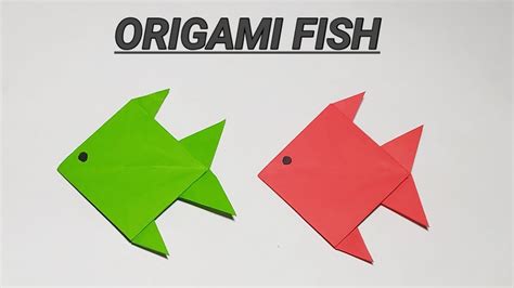 Kadang kita ingin membuat sebuah kertas baik itu a4, folio/f4 atau yang lainnya, bisa menjadi dua halaman. Origami Fish - Cara Membuat Ikan Dari Kertas - YouTube