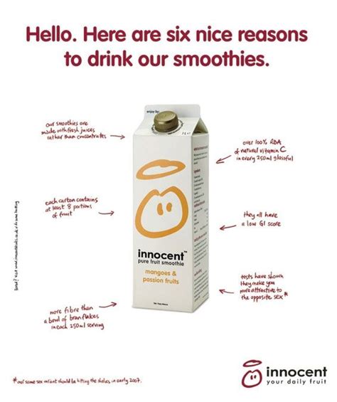 Pin By Luise Osing On Gp Innocent Drinks Brand Advertising