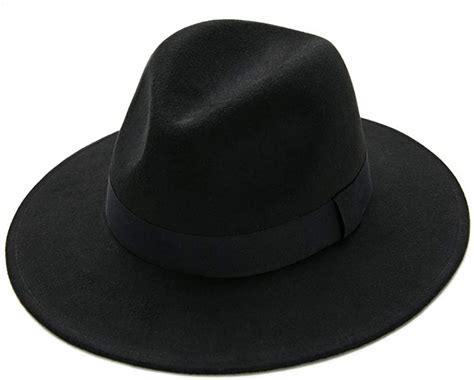1920s Gangster Hatfedora Panama Hats Roaring 20s Costume A2 Black