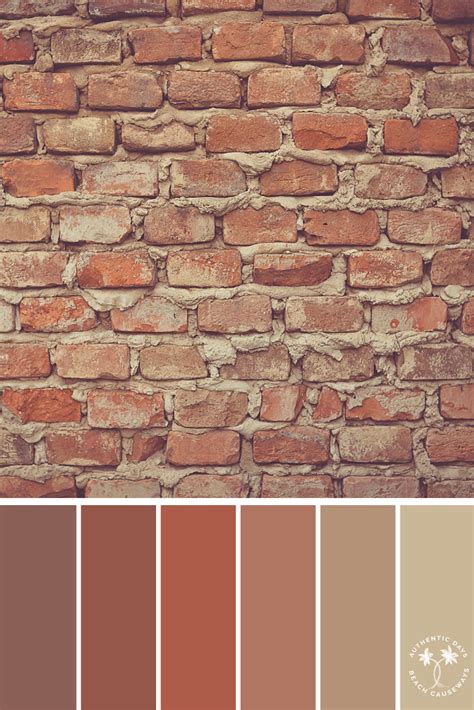 Bricks Color Palette Color Inspiration Colro Palette Inspiration In
