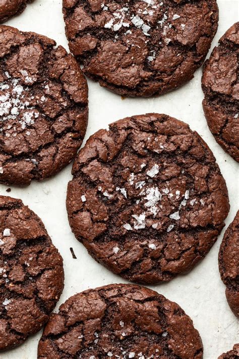 Easy Vegan Chocolate Cookies Lazy Cat Kitchen Delicious Brownies