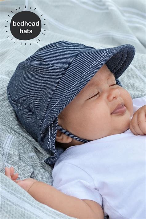 Legionnaire Hat With Strap Denim Baby Boy Sun Hat Kids Sun Hat