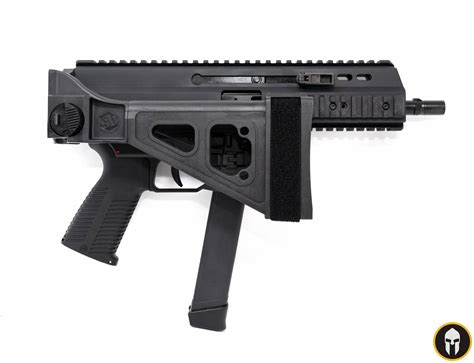 Bandt Apc9 Pro 9mm Glock Lower With Sb Tactical Folding Brace Modern