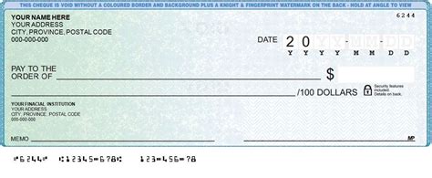 Account number (up to 7 digits); Personal Cheques For Laurentian Bank - $24.99 : Cheques ...