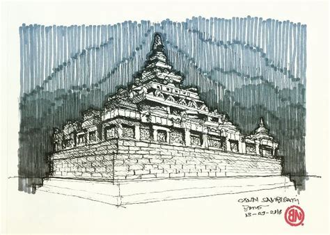 Meskipun penemuan ini hanya menyebutkan beberapa kalimat, raffles dianggap berjasa atas penemuan kembali monumen ini, serta menarik perhatian dunia atas keberadaan monumen yang pernah hilang ini. Latepost - Sketsa Candi Sambisari bersama teman2 mahasiswa ...