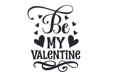 Be My Valentine Svg Cut File By Creative Fabrica Crafts · Creative