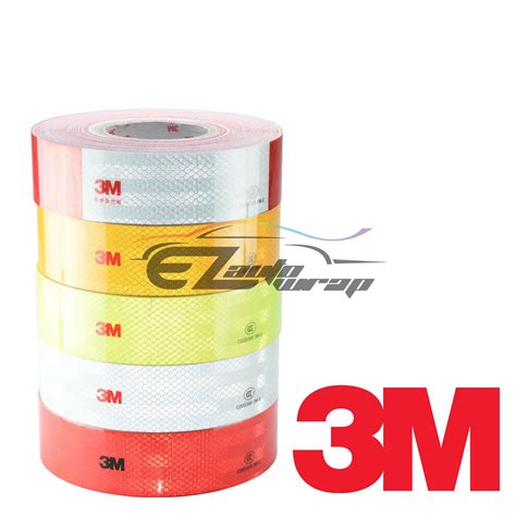Buy 3m Diamond Grade White Red Conspicuity Tape 2 X 150 Ce Approved