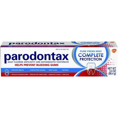 Parodontax Complete Protection Gingivitis Toothpaste For Bleeding Gums