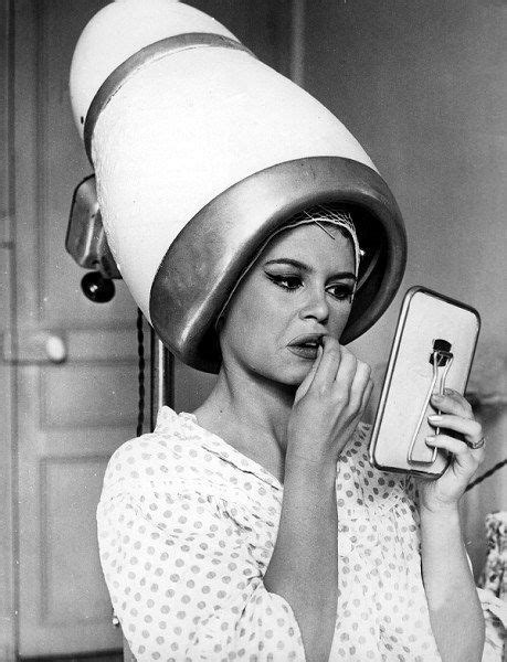 Brigitte Bardot 1960 Brigitte Bardot Vintage Hair Salons Dry Run