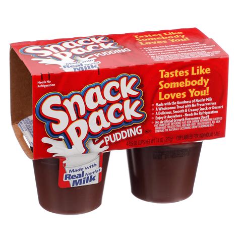 Snack Pack Chocolate Pudding 35 Oz Conagra Foodservice