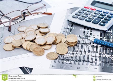 Financial Study Stock Photo Image Of Account Sale Concepts 32740206