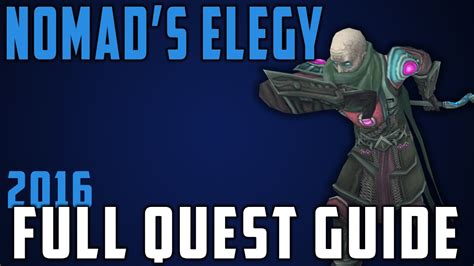 Runescape Nomads Elegy 2016 Full Quest Guide Youtube