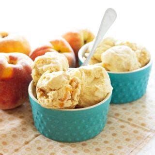 Honey Peach Frozen Yogurt Recipe Runner