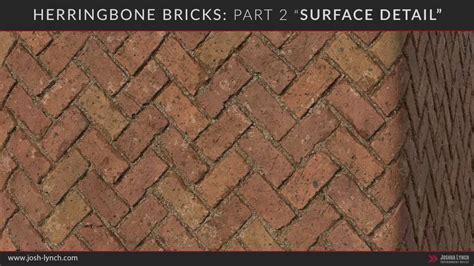 Herringbone Bricks Part 2 Surface Detail Overview Youtube