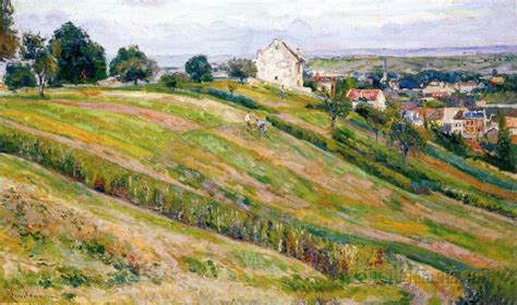Landscape Of Ile De France Armand Guillaumin Paintings