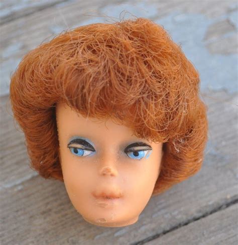 Vintage Titian Bubblecut Barbie Head Redhead Tlc For Ooak Etsy