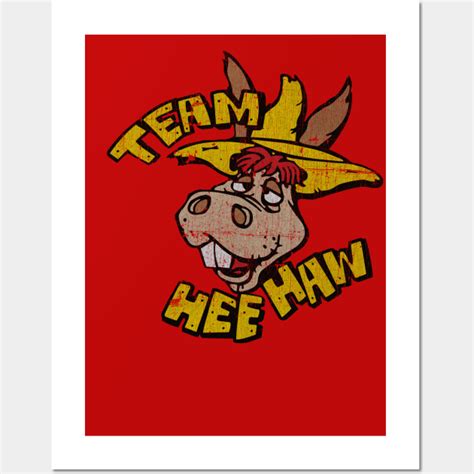 Vintage Hee Haw Donkey Hee Haw Posters And Art Prints Teepublic