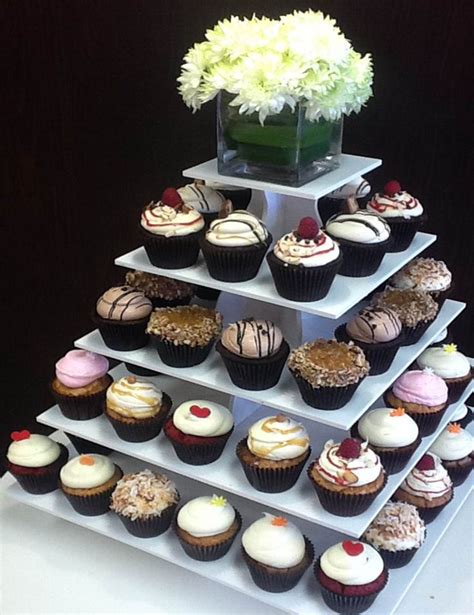 41 Best Images About Square Cupcake Tower Displays On Pinterest