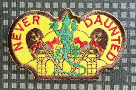 Us Army 84th Engineer Battalion Never Daunted Patch Decal Patch Co