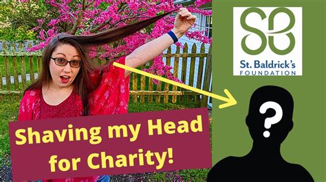 Shaving My Head For Charity From 2 Feet Of Hair To Bald Youtube