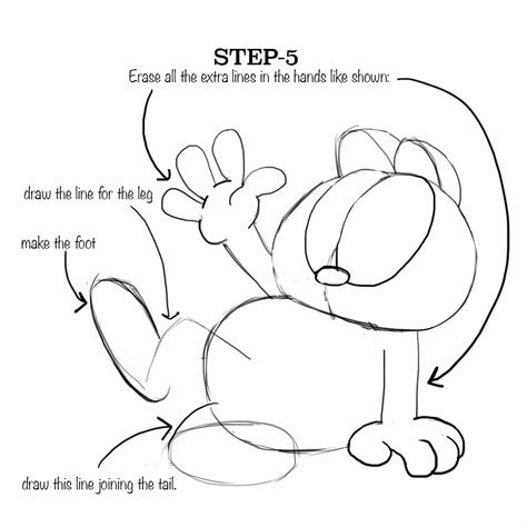 Home Spun Around Saturday Art School How To Draw Garfield
