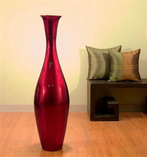 Maybe you would like to learn more about one of these? Large Floor Vases :: 36" Dark Ruby Egret Floor Vase ...