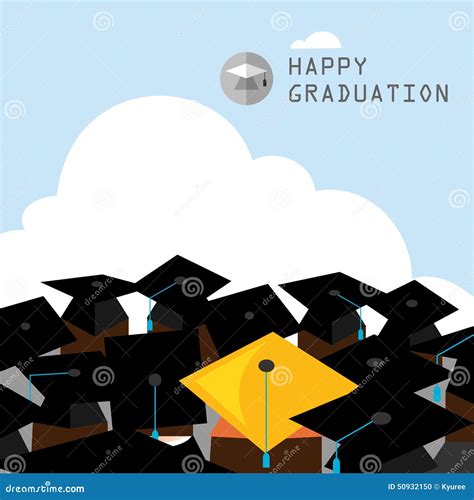 Graduation Frame Stock Vector Illustration Of Vector 50932150