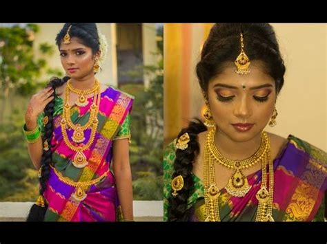 We try to mold the future into a meaningful and delightful one. South Indian bridal makeup look | 2017 | TAMIL BRIDE ...