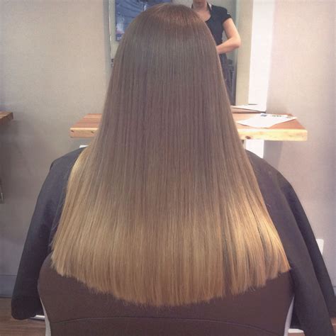 Ombré Highlight A Gorgeous Brown With A Touch Soft Blonde Perfect