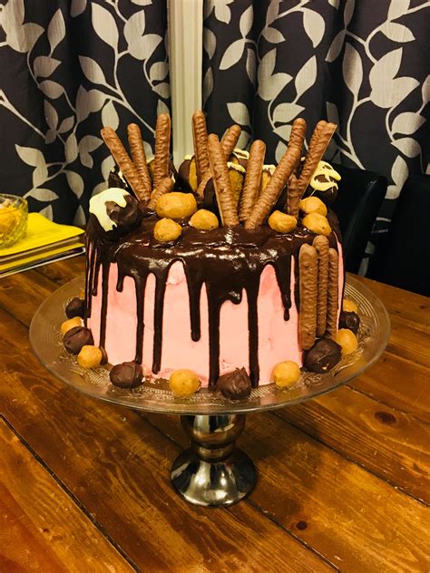 Cake I Made For A 24th Birthday 🎂 How To Make Cake Cake Desserts