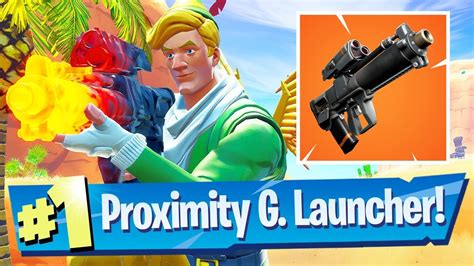 Getting better at fortnite a knowledge of the playing field and a drive to outlast your opponents. NEW Proximity Grenade Launcher Gameplay - Fortnite Battle ...