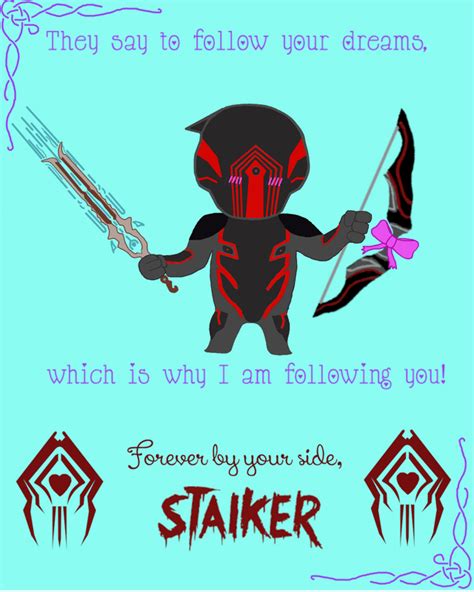 The Stalker Is Here For You Even When Times Are Tough Rwarframe