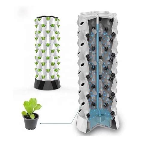 Vertical Aeroponics Tower Garden Growing Systems Kit Thump Manufacturer
