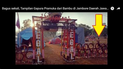 Savesave rumahku impianku for later. Contoh Gapura Kemah Dari Bambu - Moa Gambar