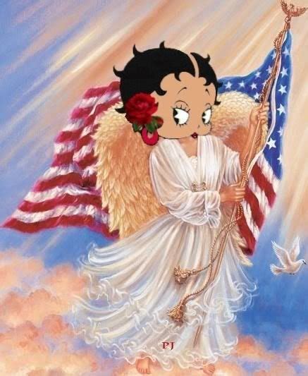 Black Betty Boop Betty Boop Art Happy Birthday To You Happy Of July Fourth Of July Th Of