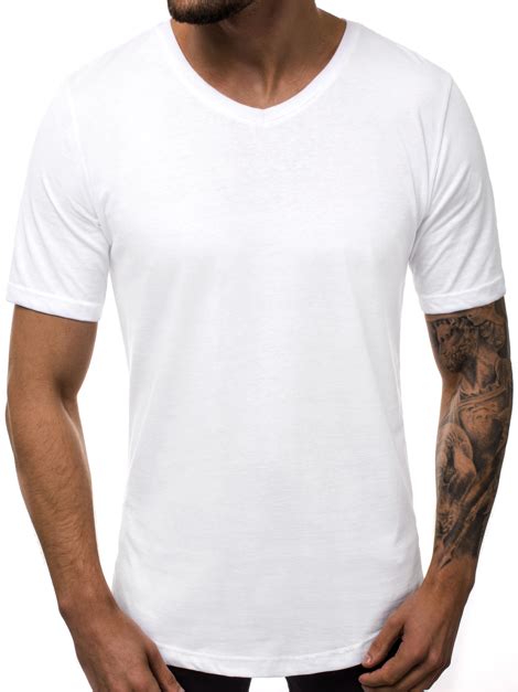 Camiseta De Hombre Blanca Ozonee B181590 Ozonee