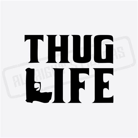 Thug Life 2 Allright Stickers®