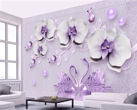 Beibehang Custom Wallpaper Living Room Bedroom Mural 3d Luxury