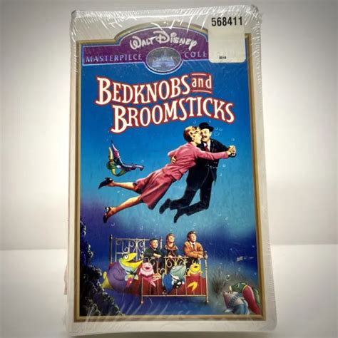 Bedknobs Broomsticks Disney Vhs Video Tape New Sealed Clamshell My