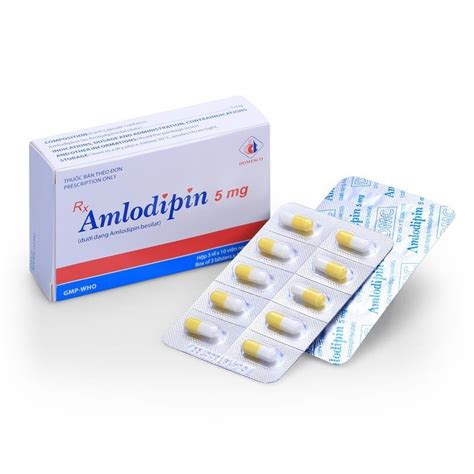 Amlodipine 5 Mg Là Thuốc Gì Và được Sử Dụng Như Thế Nào Vinmec