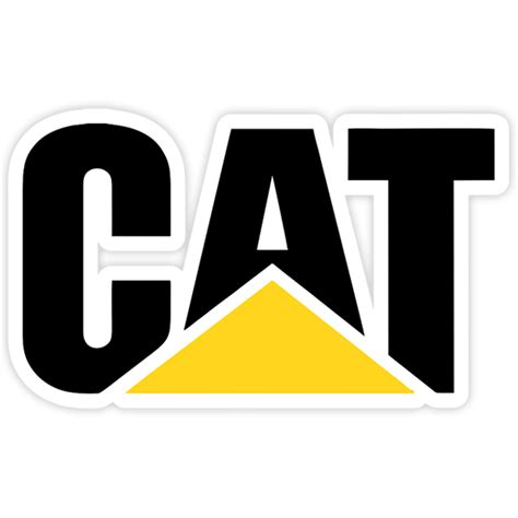 Autocollant Caterpillar Logo