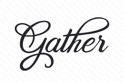 This makes them a great asset in web design. Gather (SVG Cut file) by Creative Fabrica Crafts ...