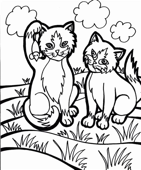 In this drawing you can color a cat and a butterfly lands on a. Iriomote Cat coloring page - Animals Town - animals color ...