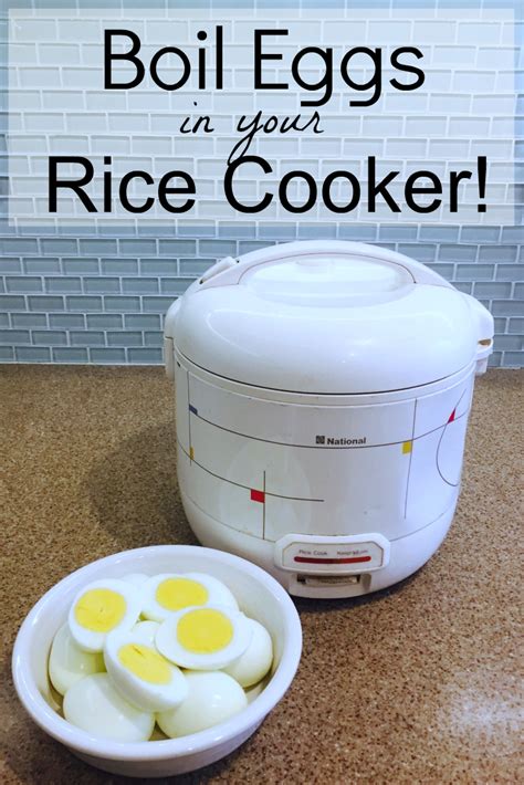 Boil Your Eggs In Your Rice Cooker — Happyslip